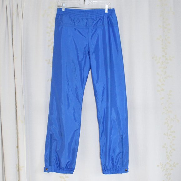 Vintage L.L. Bean Royal Blue Gore-Tex Nylon Windbreaker Pants Men's S 30" - Picture 1 of 16